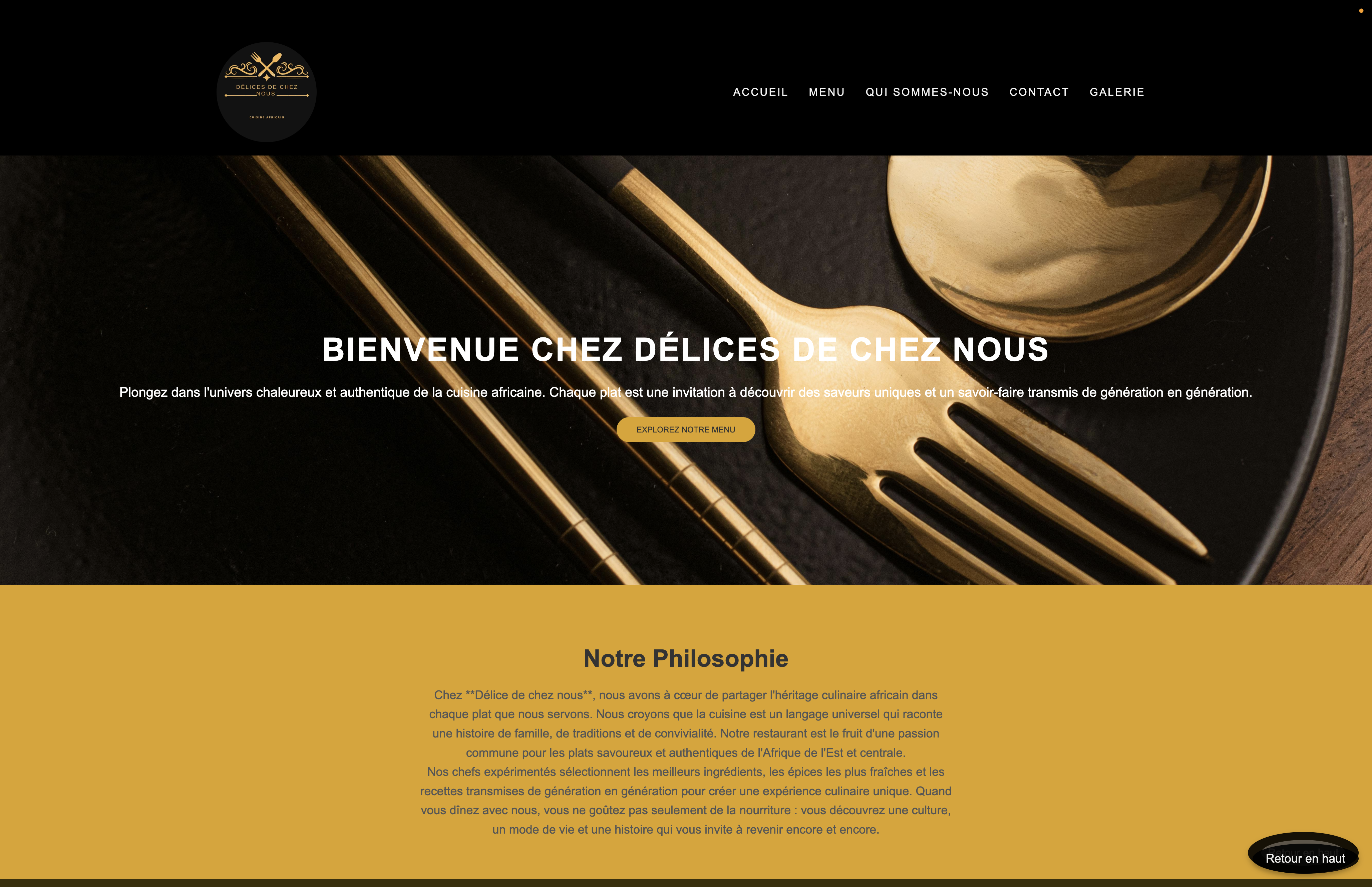 Sleek Startup Website