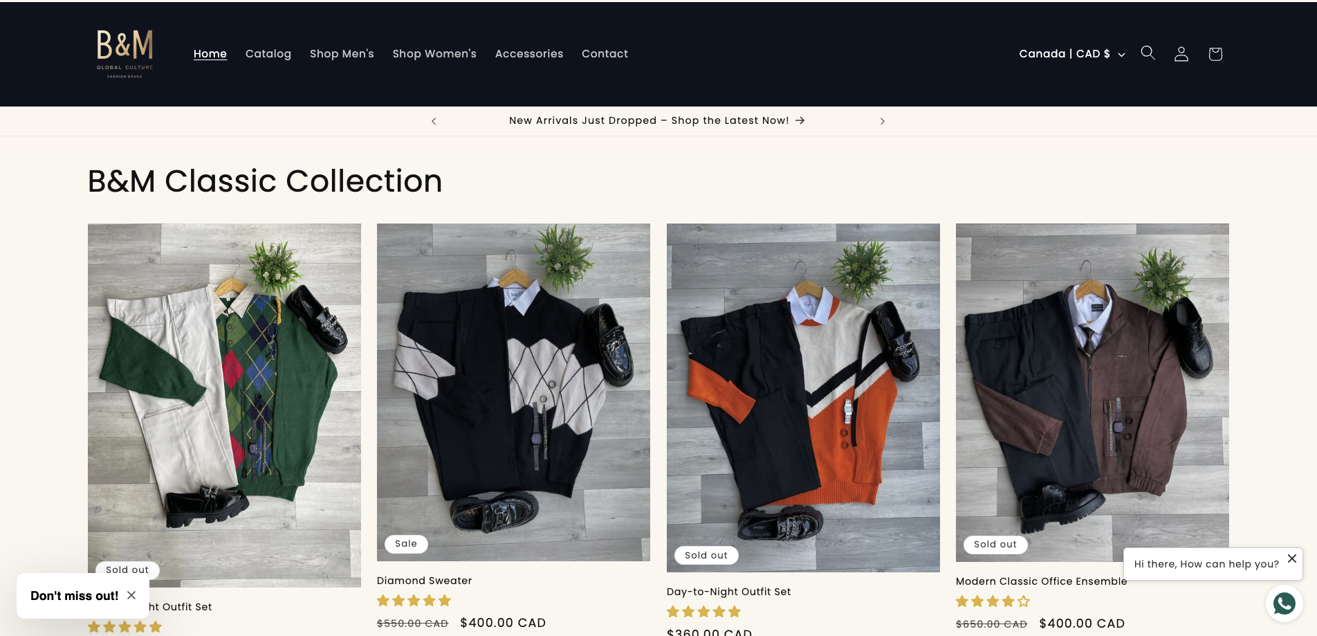 Optimized E-commerce Website