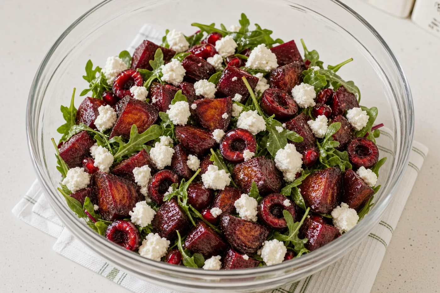 Roasted Beet and Goat Cheese Salad