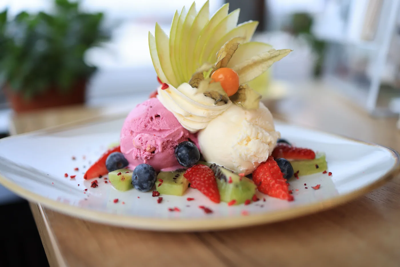 Seasonal Fruit Sorbet