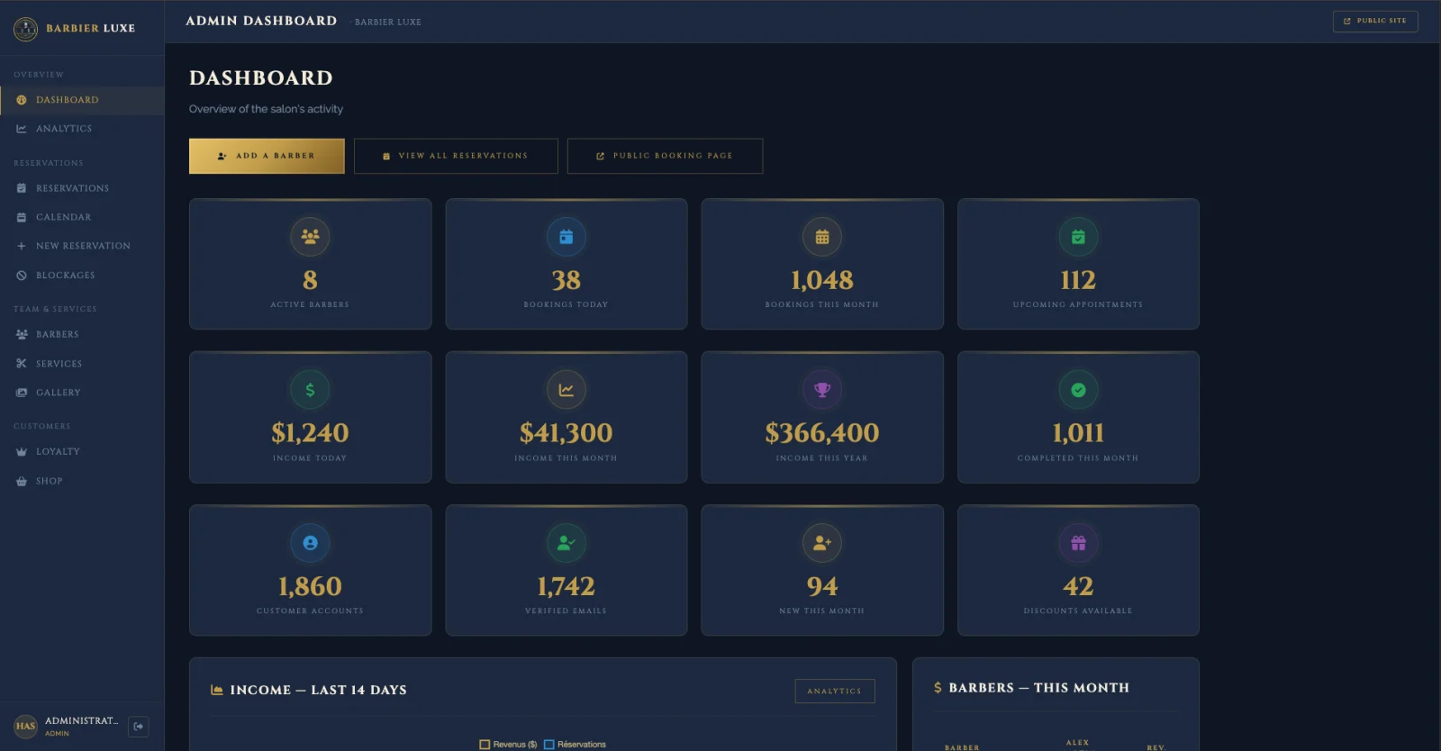 Dashboard