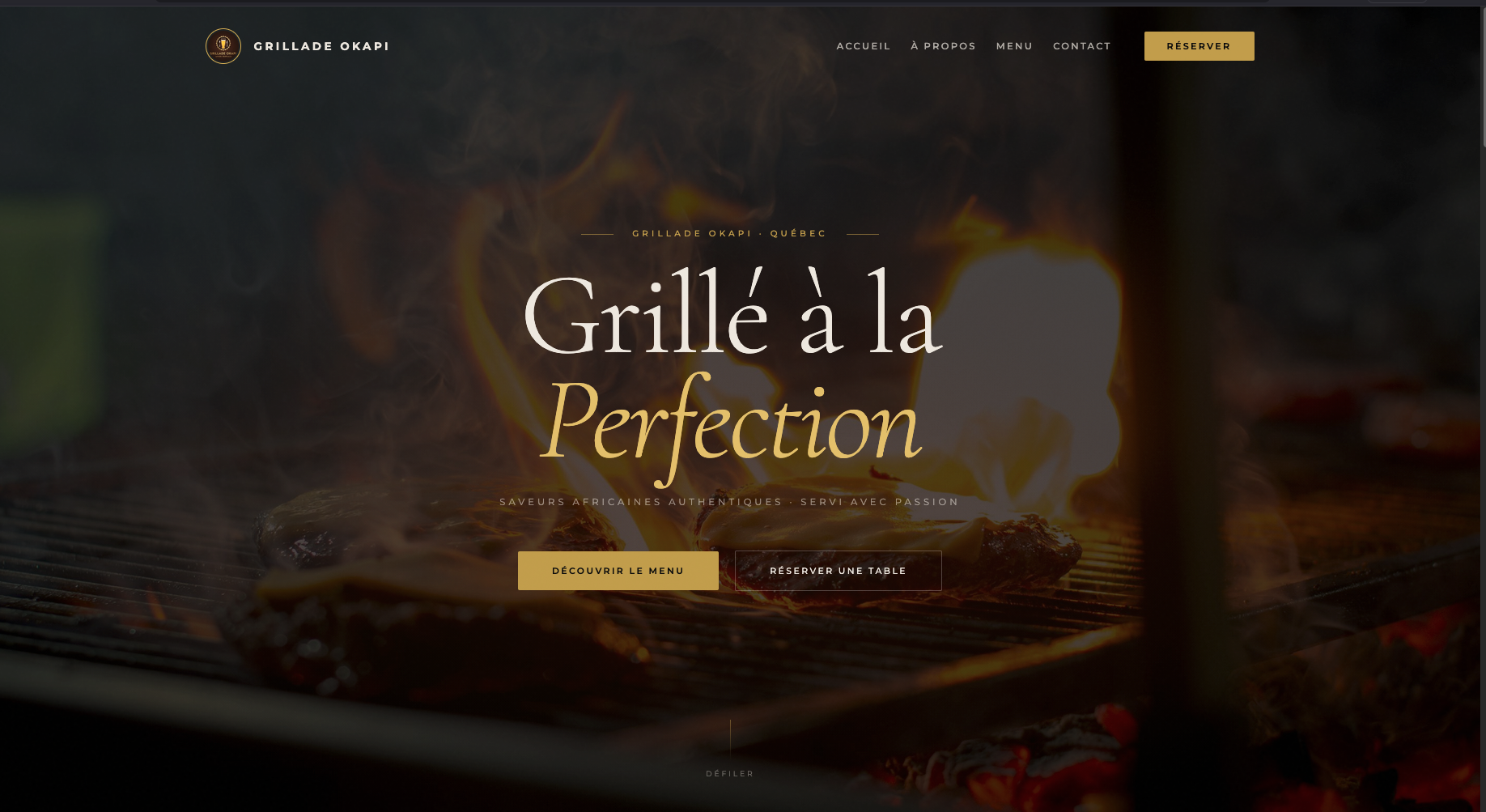Grillade Okapi